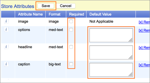 Add, edit, or remove attributes from tables | Turbify Help | Turbify Help