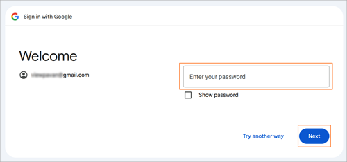 Access Turbify with Google Sign in | Turbify Help | Turbify Help
