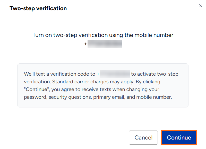 Two-step verification for your login ID | Turbify Help | Turbify Help