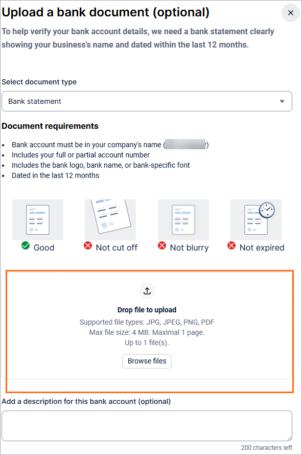 Add a bank account in Turbify Payments | Turbify Help | Turbify Help