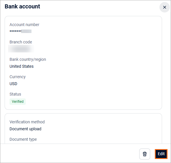 Add a bank account in Turbify Payments | Turbify Help | Turbify Help