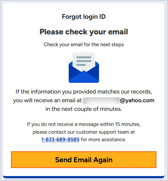 Recover your Turbify login ID | Turbify Help | Turbify Help