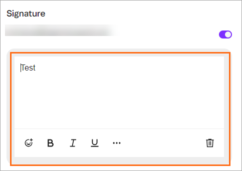 Signatures in business email | Turbify Help | Turbify Help