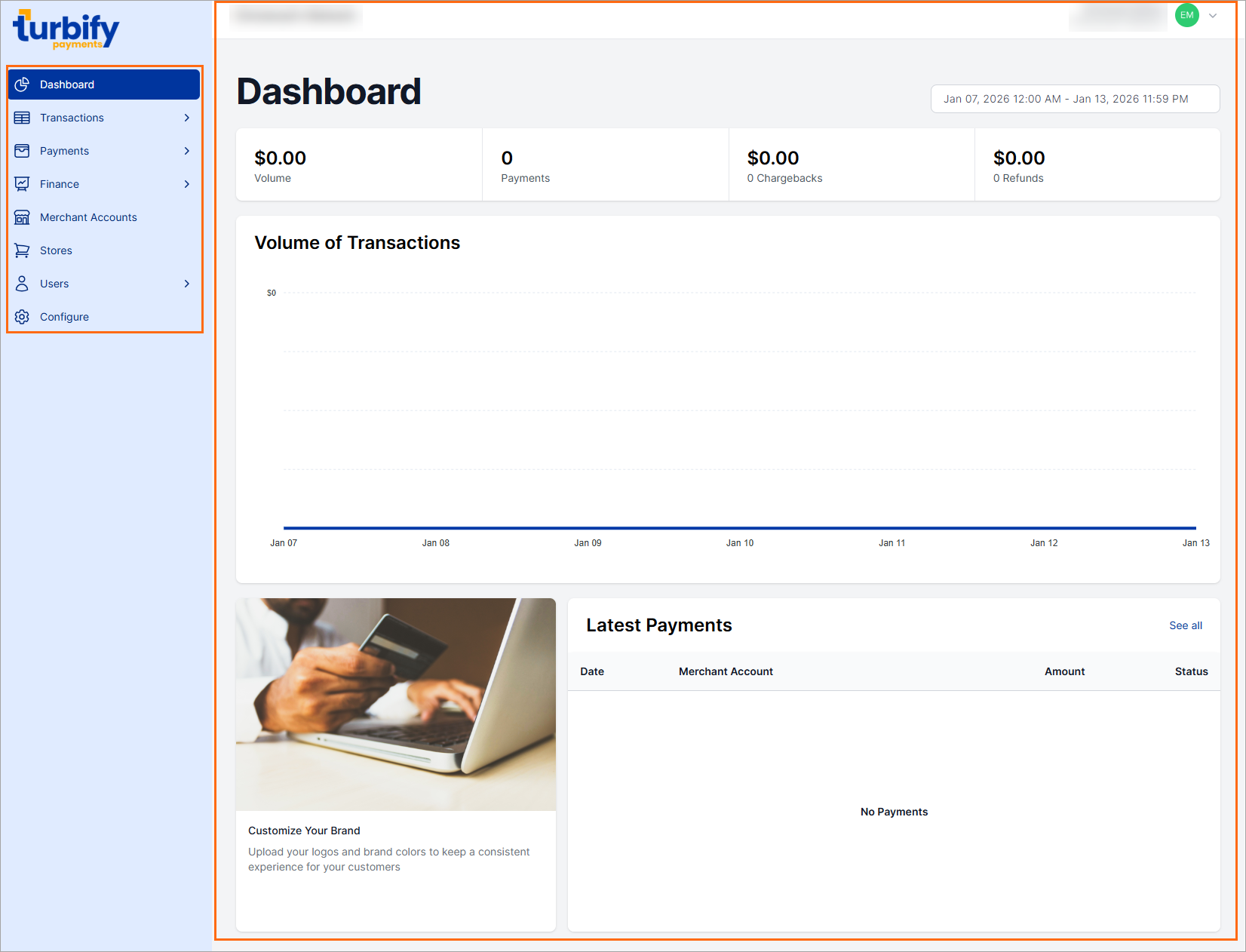 Turbify Payments dashboard | Turbify Help | Turbify Help