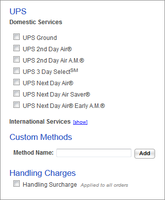 Set up shipping rules in the Shipping Wizard | Turbify Help | Turbify Help
