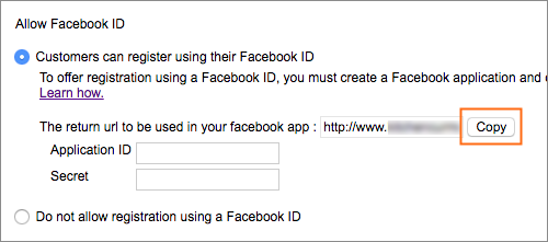 Create Facebook App ID Secret - AppMachine Support Center