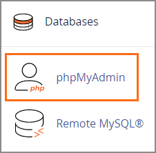 Access and manage my database