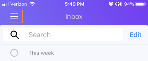 Set up business email in the Yahoo Mail app